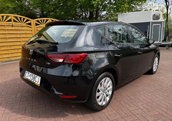 Seat Leon cena 34800 przebieg: 241000, rok produkcji 2014 z Toruń małe 232